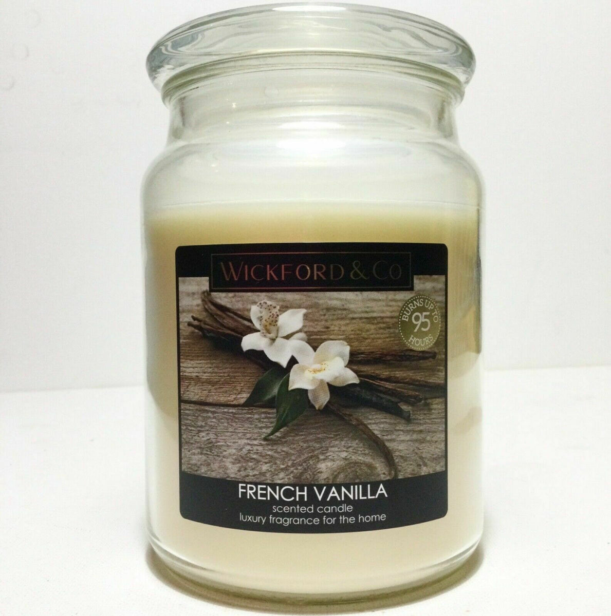 French Vanilla Original Large Jar Candles - Large Jar Candles