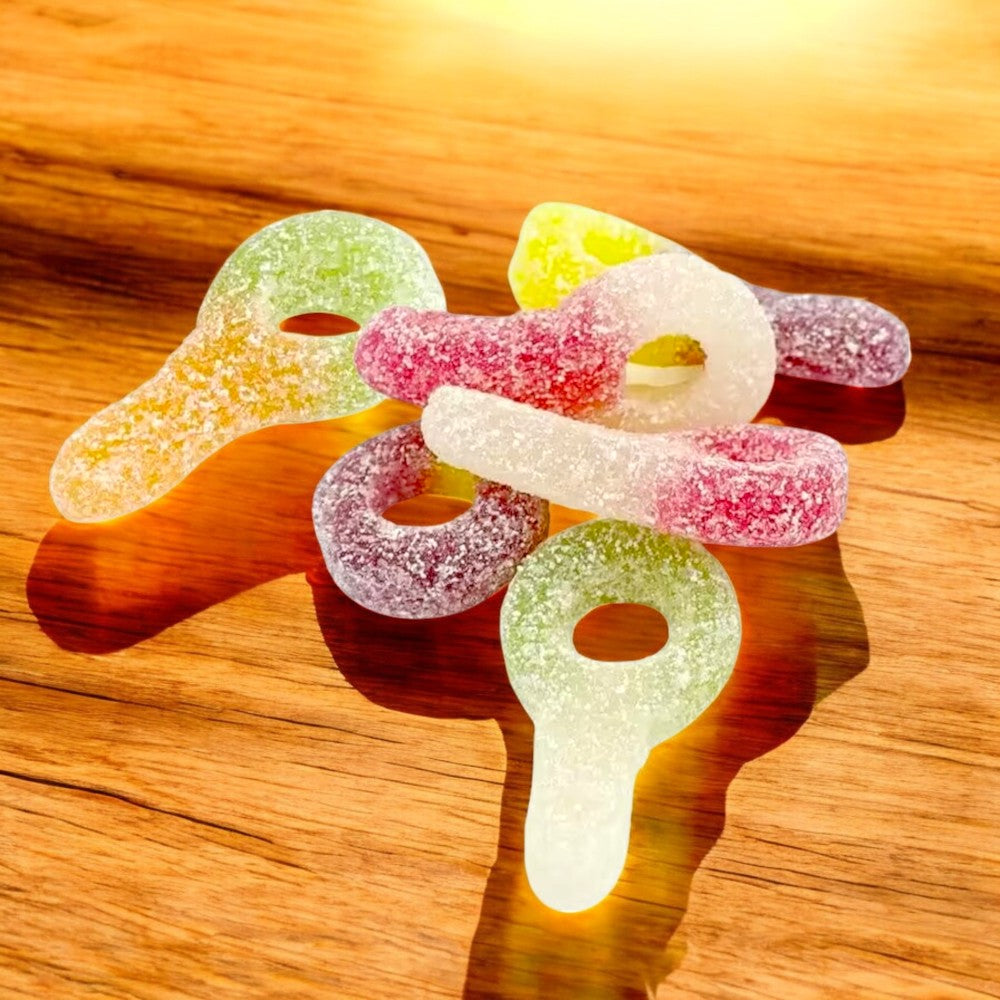 Vegan Sour Dummies Fizzy, Fruity & Delicious, Fizzy Vegan Dummy Sweets