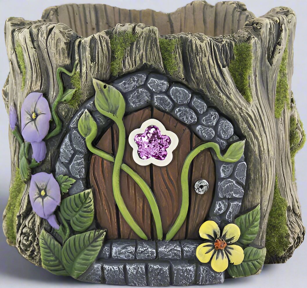 Whimsical World Of Enchantment With Fairy Door Planter