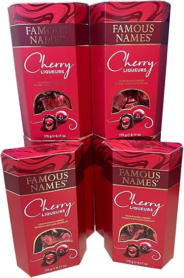 Famous Names Cherry Liqueur Chocolate 175 G