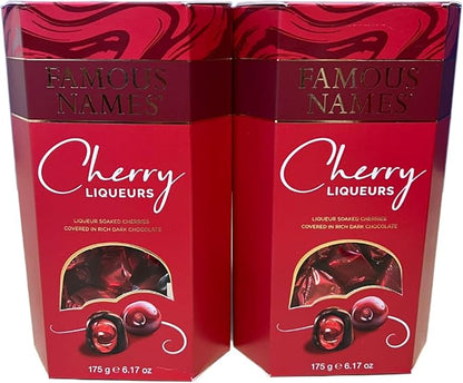 Famous Names Cherry Liqueur Chocolate 175 G