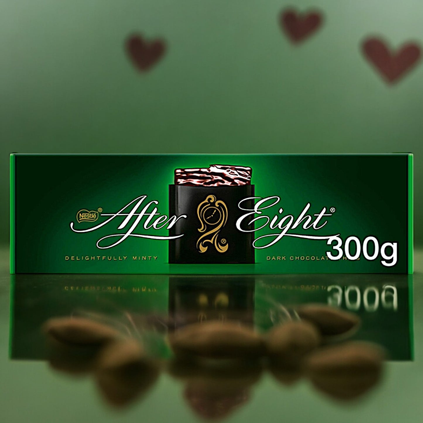 After Eight Mint Chocolate Thins - Dark Chocolate, Mint, British Confectionery