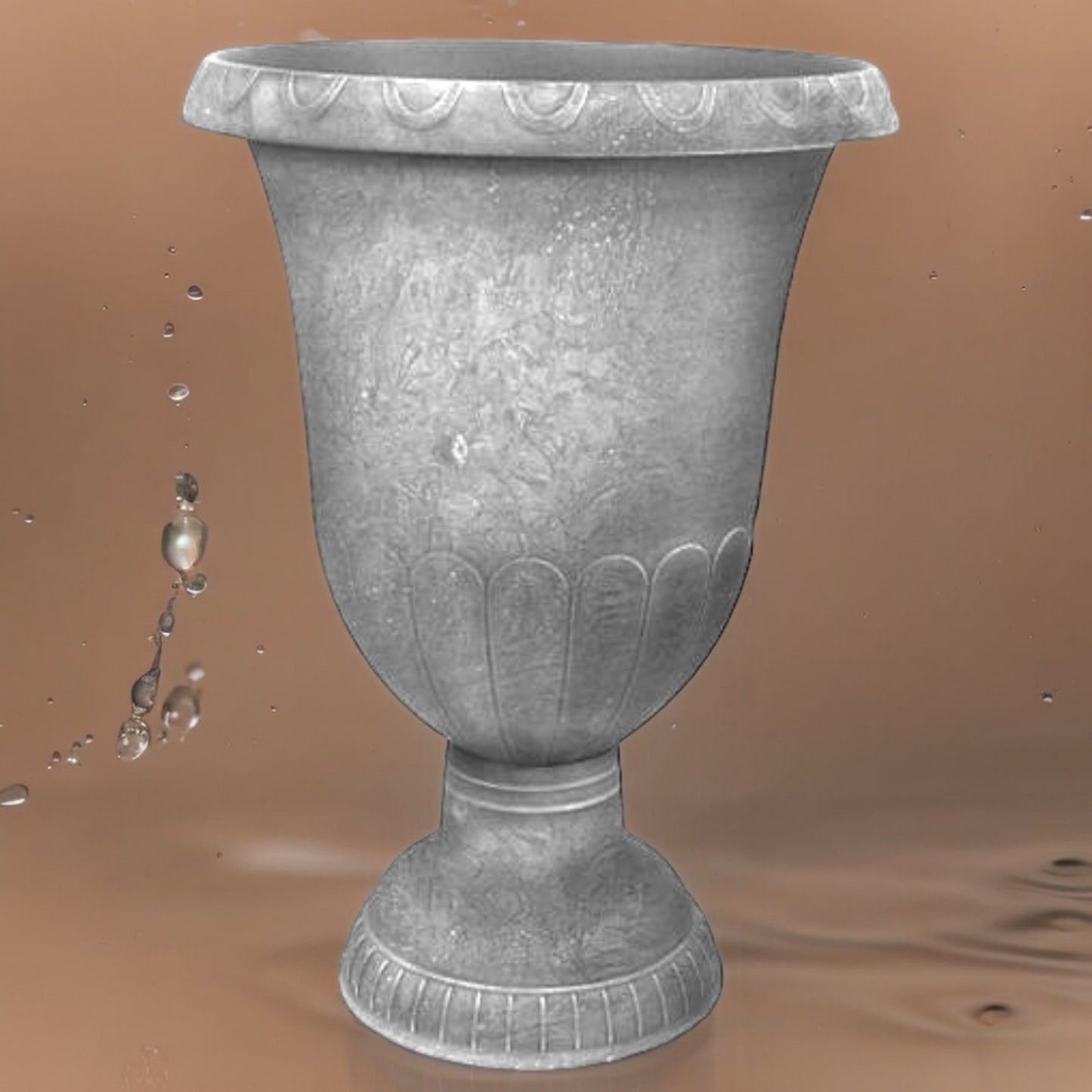 Classic Urn Planter - Roman Style, Resin | Divas World