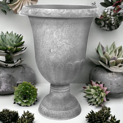 Classic Urn Planter - Roman Style, Resin | Divas World