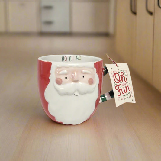 Divas World Santa Claus Ceramic Mug - Festive Christmas Gift