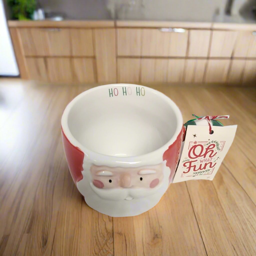 Divas World Santa Claus Ceramic Mug - Festive Christmas Gift