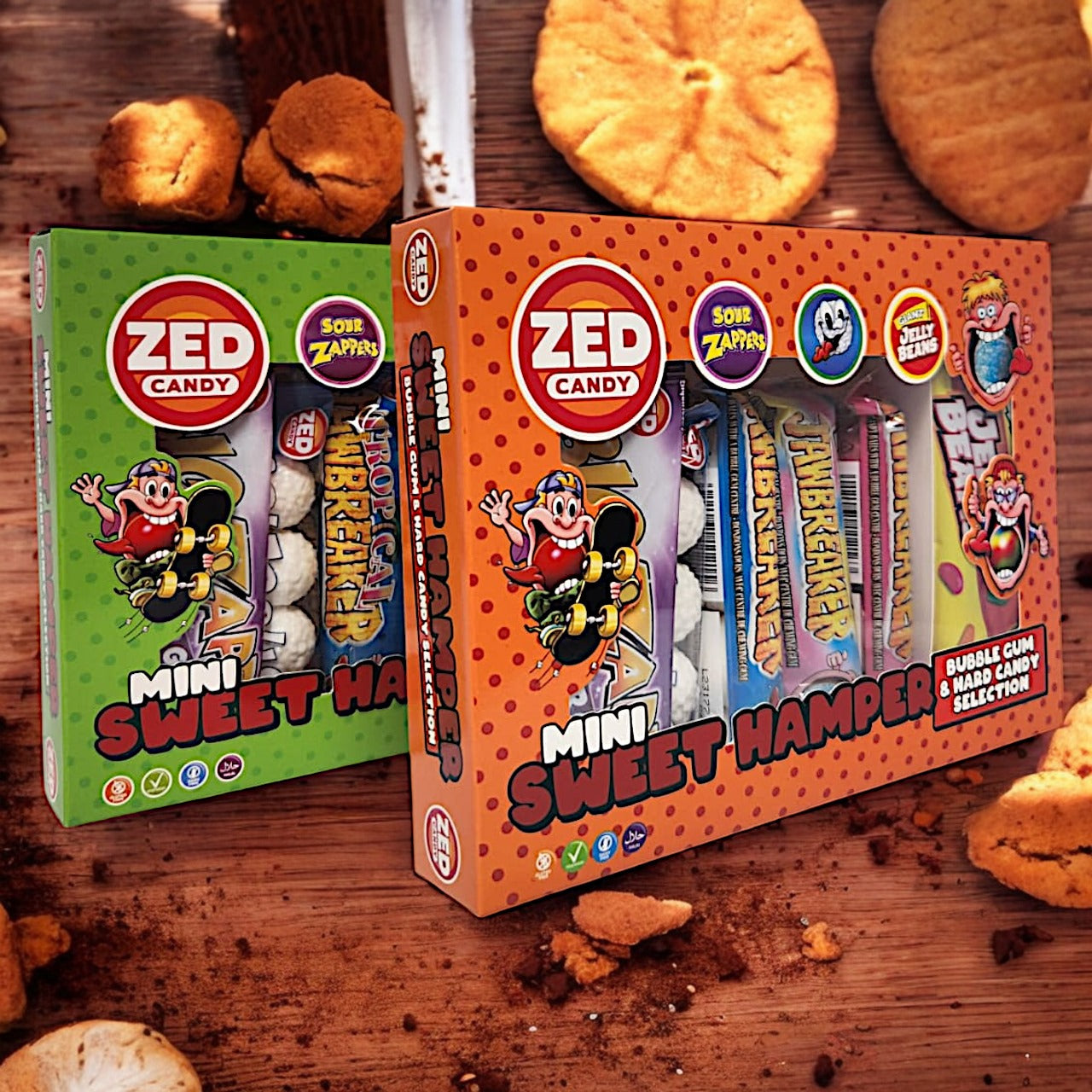 ZED Candy Mini Sweet Hamper - Bubble Gum and Hard Candy Selection