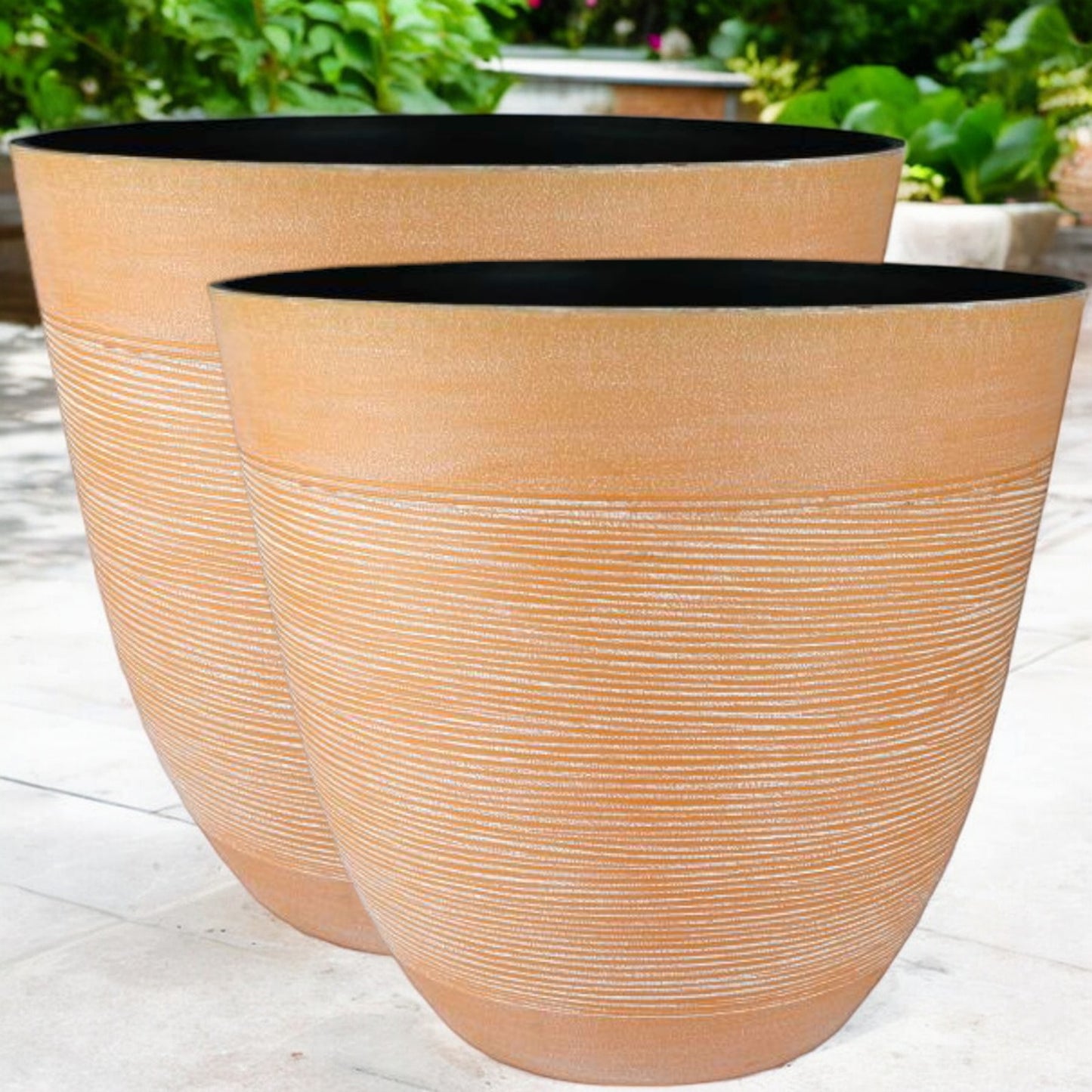 Obando Planter Duo: Terracotta Elegance - Pack of 2