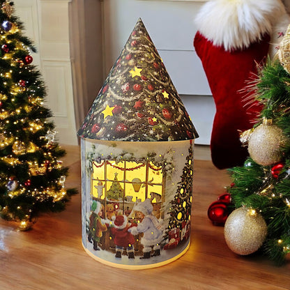 Enchanted Christmas Village Nightlight - Festive Holiday Decor