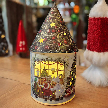 Enchanted Christmas Village Nightlight - Festive Holiday Decor