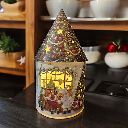 Enchanted Christmas Village Nightlight - Festive Holiday Decor