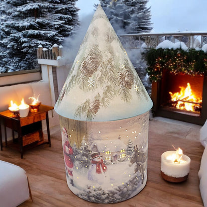 Enchanted Winter Village Nightlight - Festive Christmas Decoration