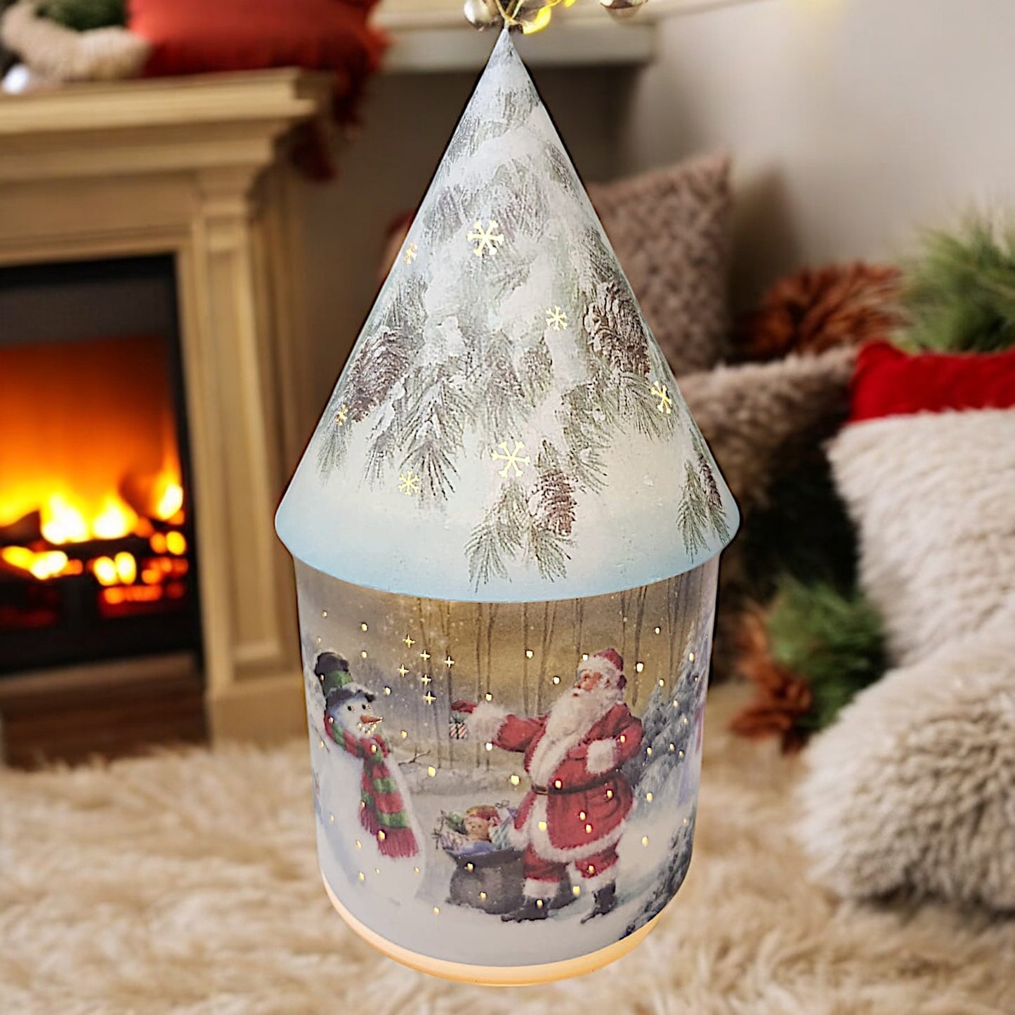 Enchanted Winter Village Nightlight - Festive Christmas Decoration