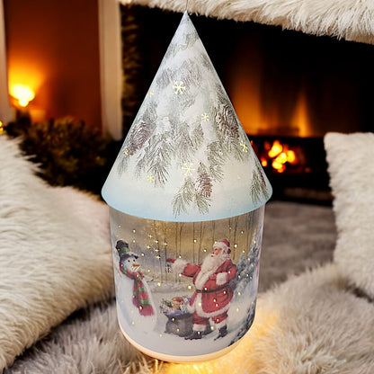 Enchanted Winter Village Nightlight - Festive Christmas Decoration