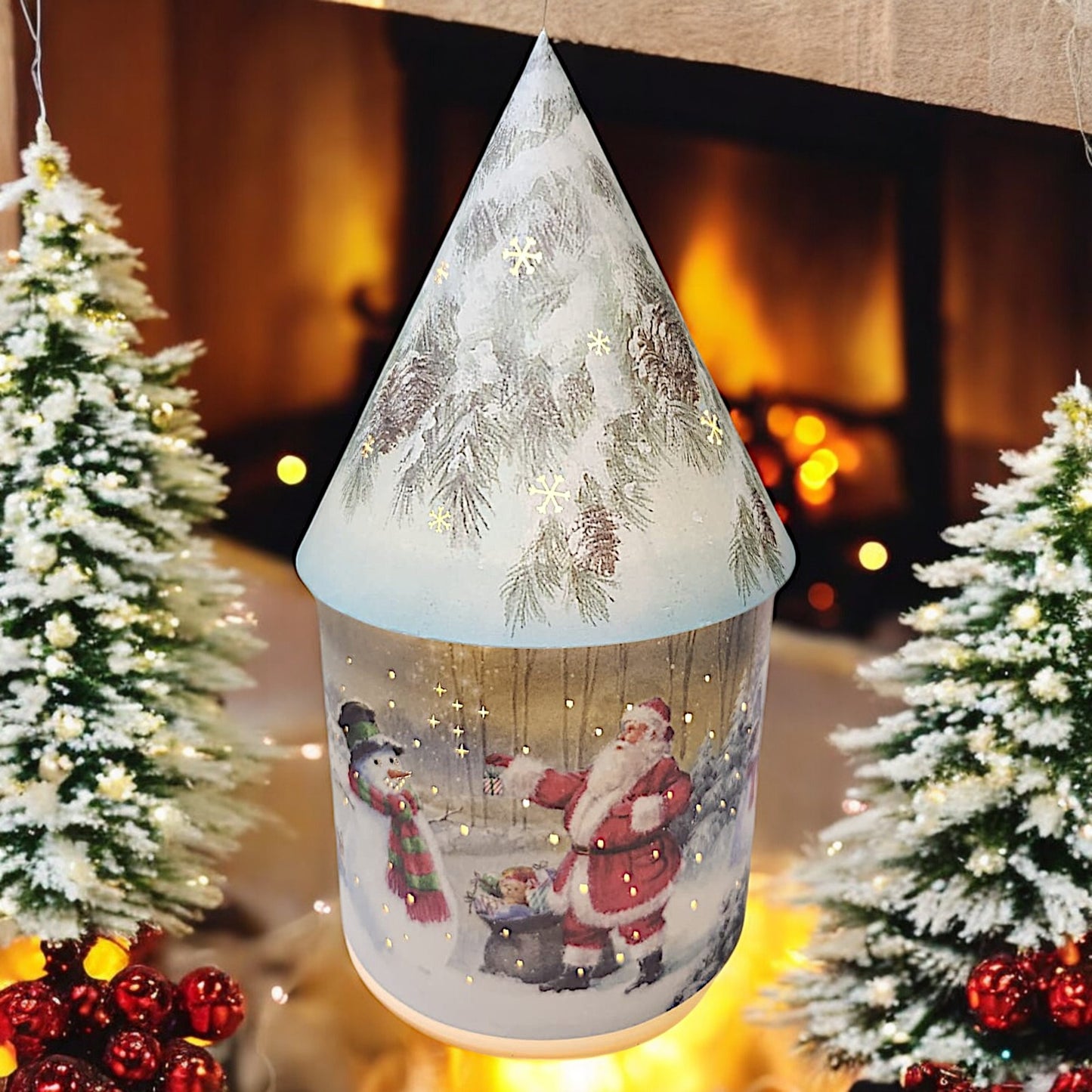 Enchanted Winter Village Nightlight - Festive Christmas Decoration