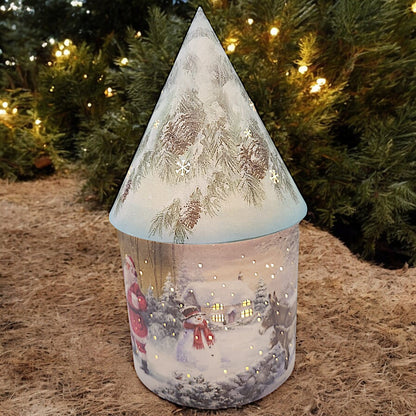 Enchanted Winter Village Nightlight - Festive Christmas Decoration