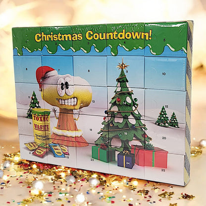 Toxic Waste Christmas Advent Calendar: 24 Days of Sour Candy Fun