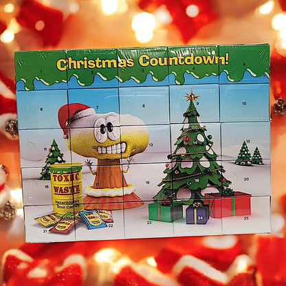 Toxic Waste Christmas Advent Calendar: 24 Days of Sour Candy Fun