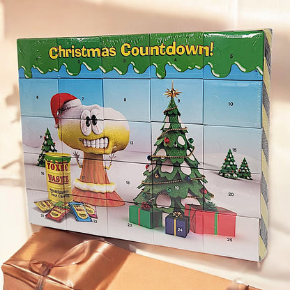 Toxic Waste Christmas Advent Calendar: 24 Days of Sour Candy Fun