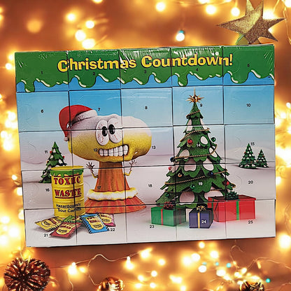 Toxic Waste Christmas Advent Calendar: 24 Days of Sour Candy Fun