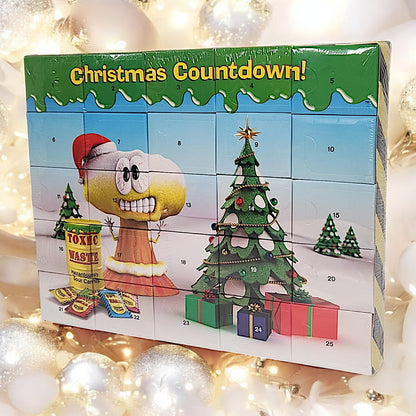 Toxic Waste Christmas Advent Calendar: 24 Days of Sour Candy Fun