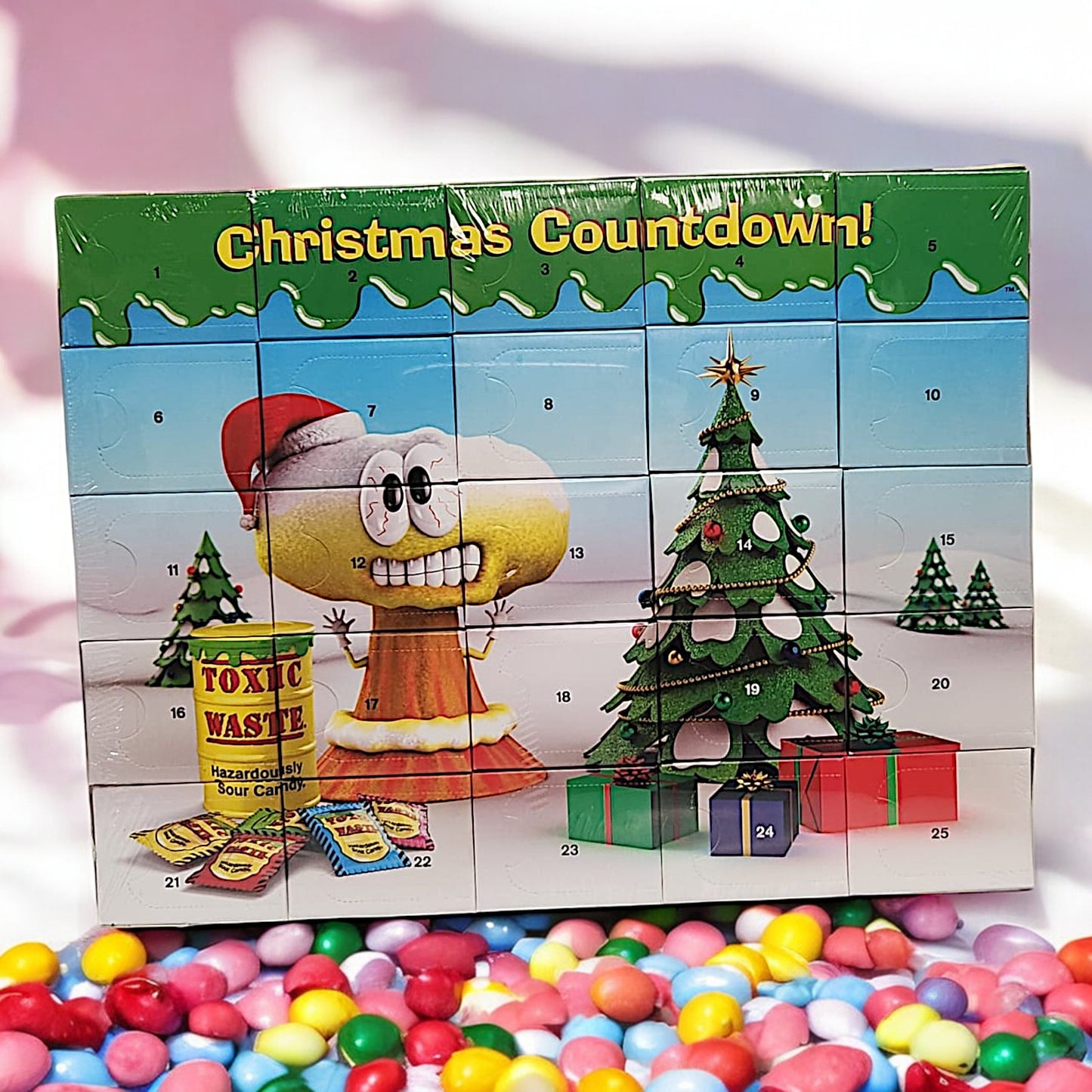 Toxic Waste Christmas Advent Calendar: 24 Days of Sour Candy Fun