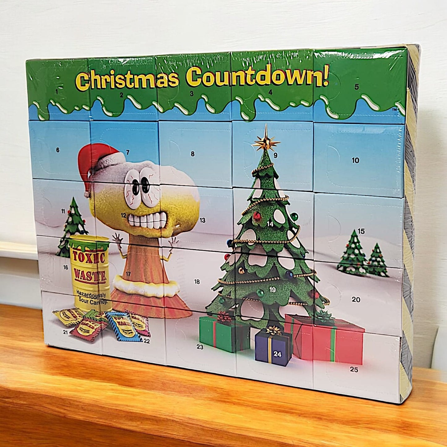 Toxic Waste Christmas Advent Calendar: 24 Days of Sour Candy Fun