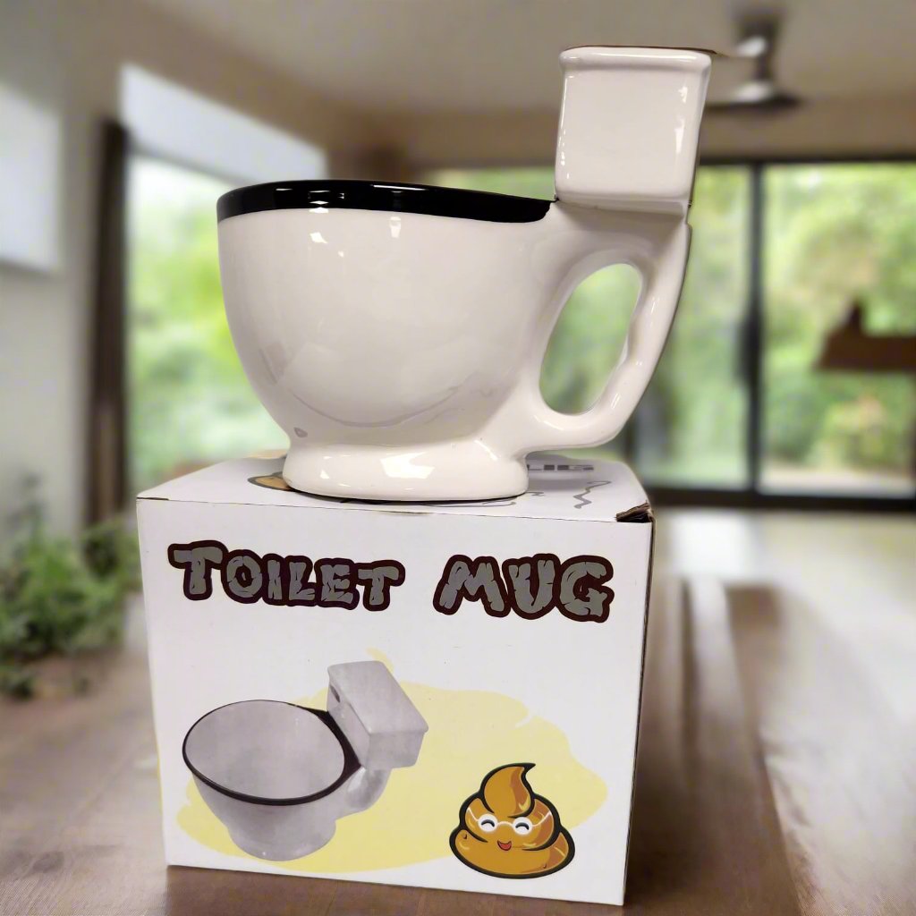 Humorous Toilet Mug - Unique and Fun Novelty Gift