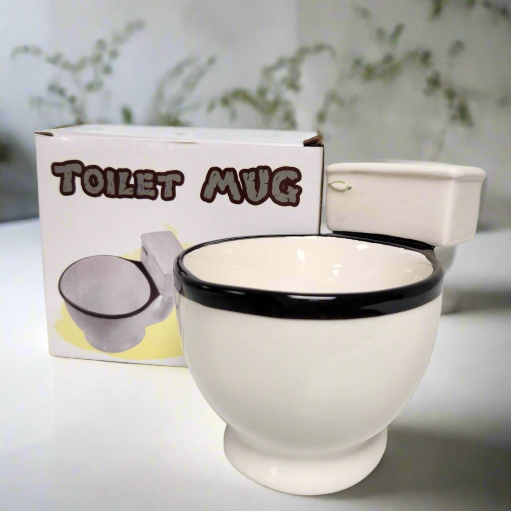 Humorous Toilet Mug - Unique and Fun Novelty Gift