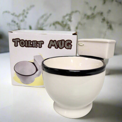 Humorous Toilet Mug - Unique and Fun Novelty Gift