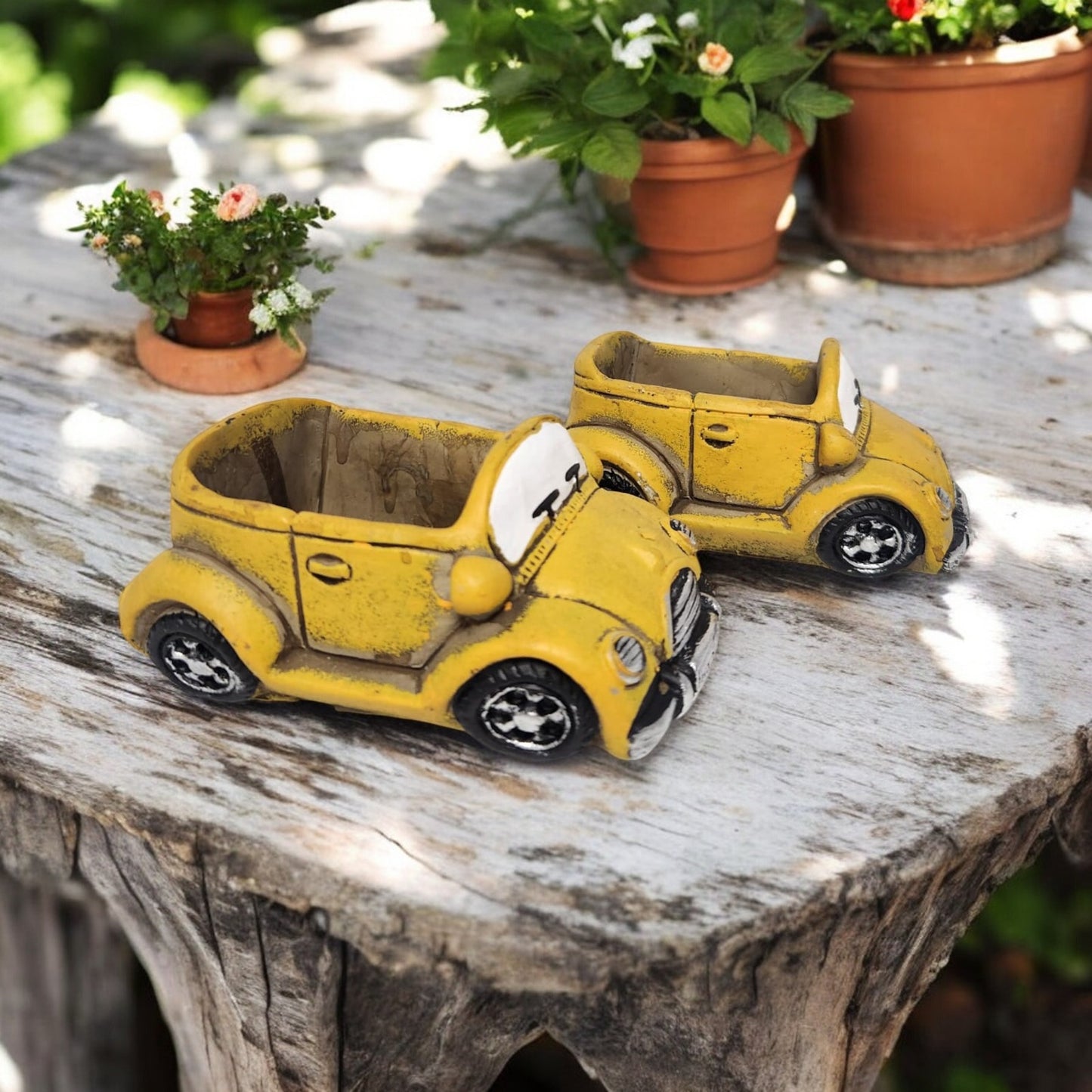 Retro Car Planter Pot - Unique and Fun Home Decor