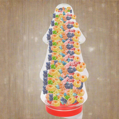 Lighted Gummy Candy Christmas Tree - Festive Sweet Treat