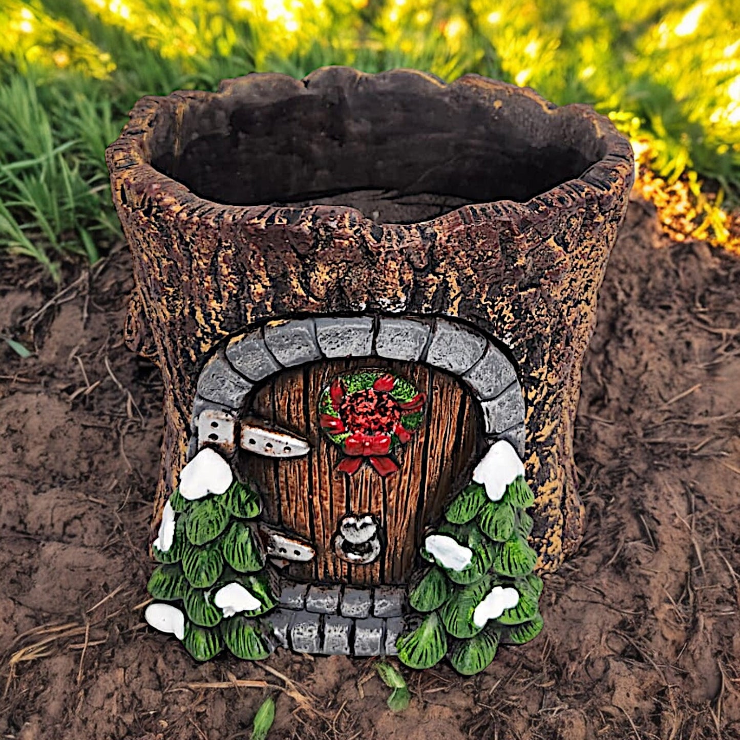 Enchanted Fairy Door Planter | Divas World