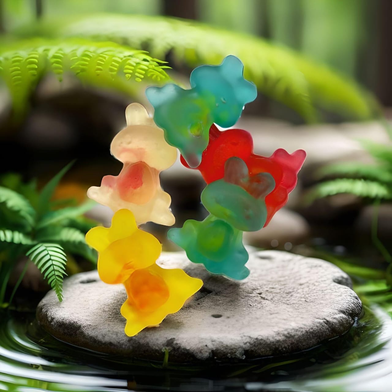 Fruity Colourful & delicious Gummy Bunnies  Soft & Chewy Sweets Fast Delivery!