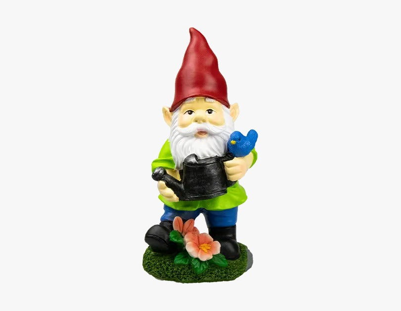 21cm Garden Gnome Ornament  Funny Outdoor Decoration | Weatherproof Resin