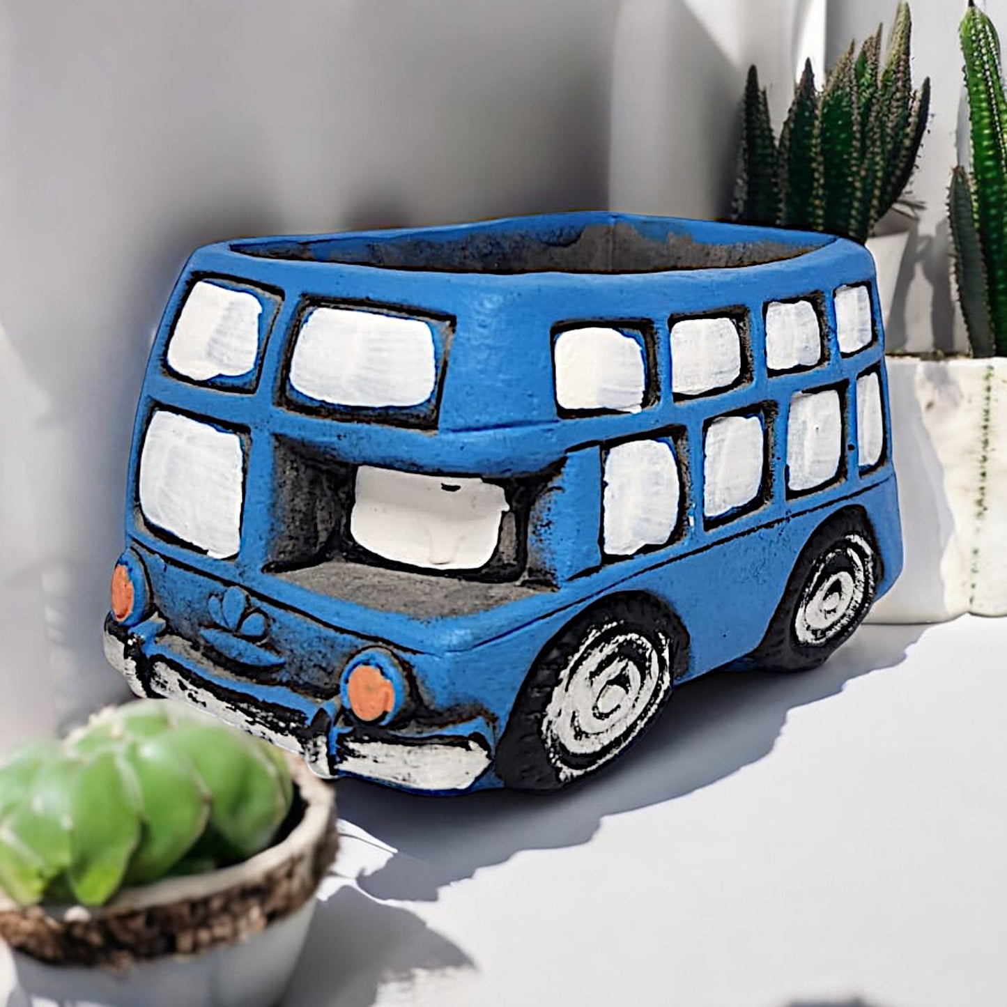 Blue Route Planter Set - Indoor/Outdoor