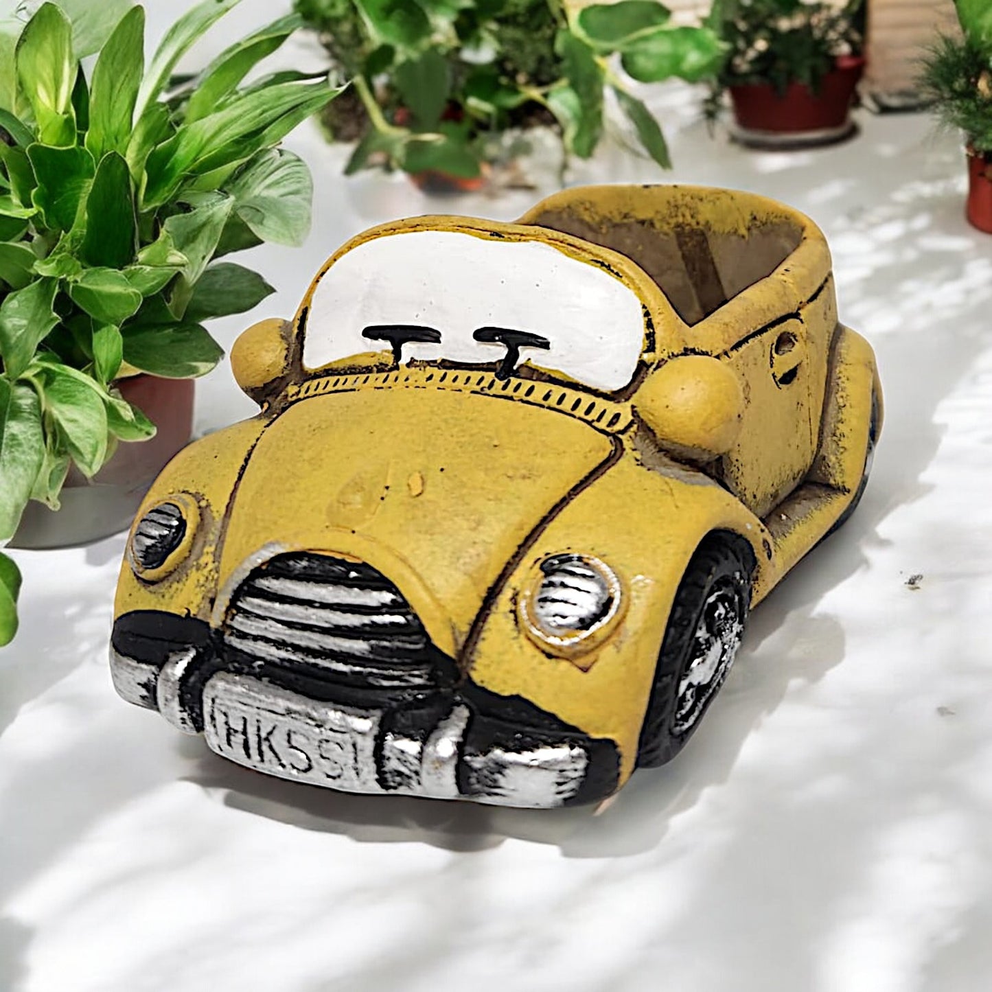 Retro Car Planter Pot - Unique and Fun Home Decor