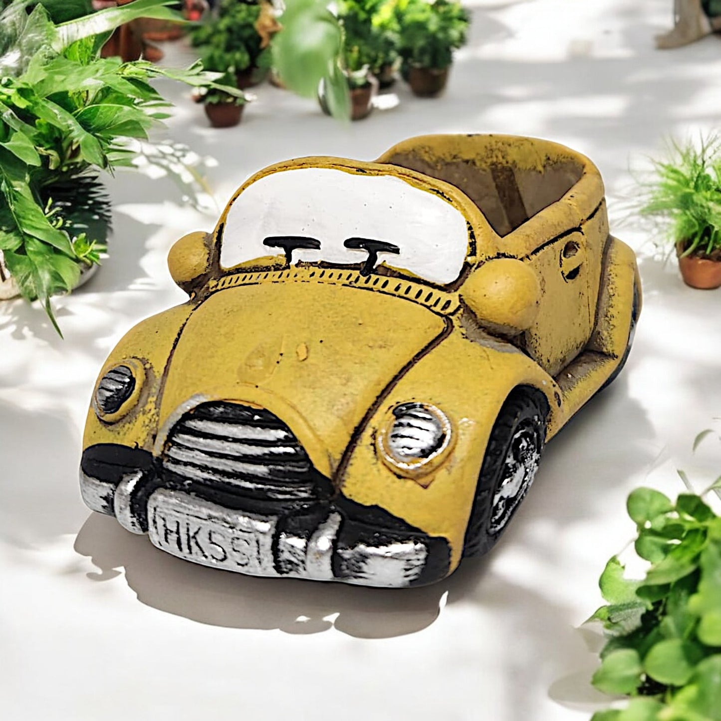 Retro Car Planter Pot - Unique and Fun Home Decor