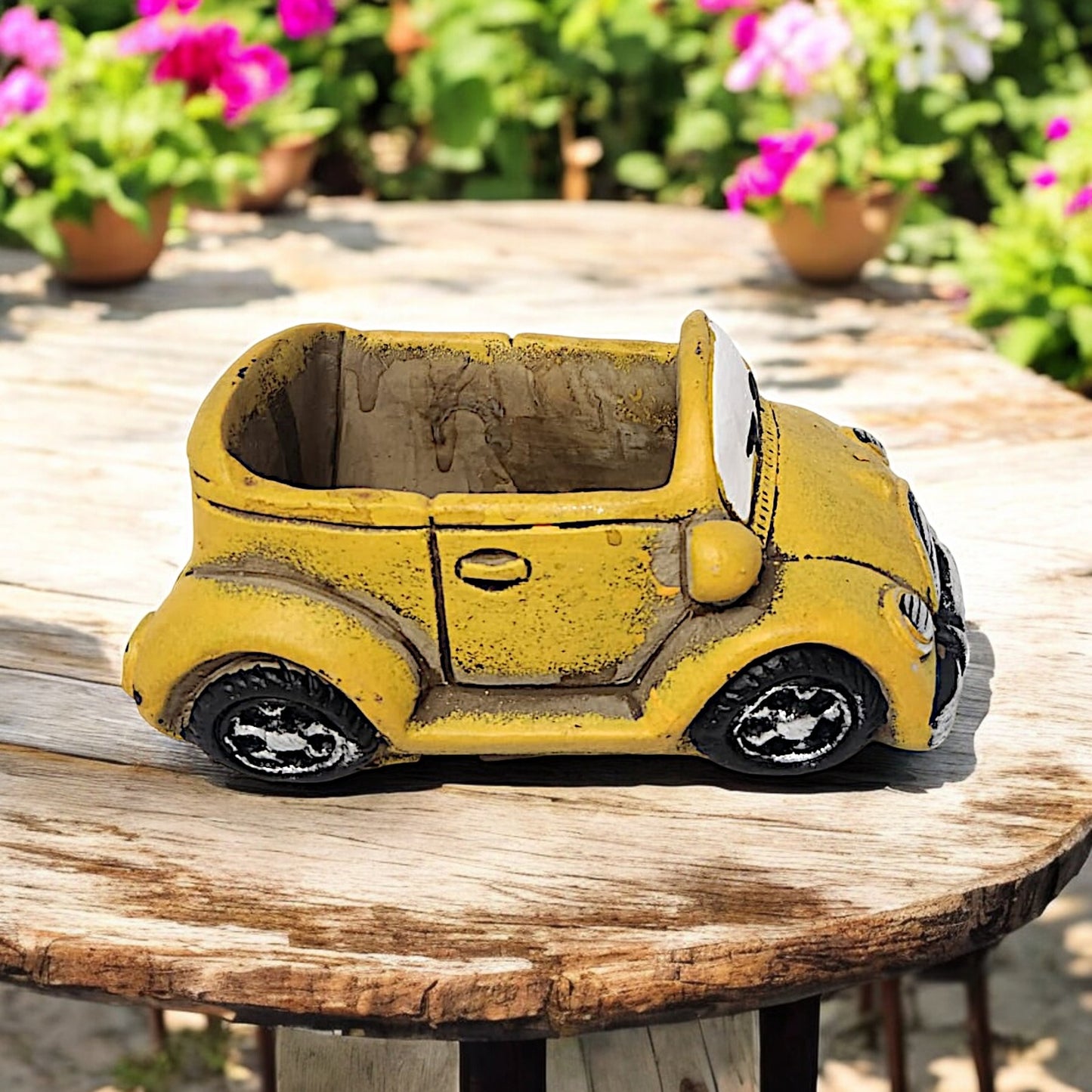 Retro Car Planter Pot - Unique and Fun Home Decor