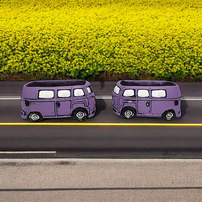 Groovy Van Planters - Unique and Fun Home Decor