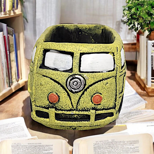 Vintage Camper Van Planter Set - Unique and Fun Home Decor