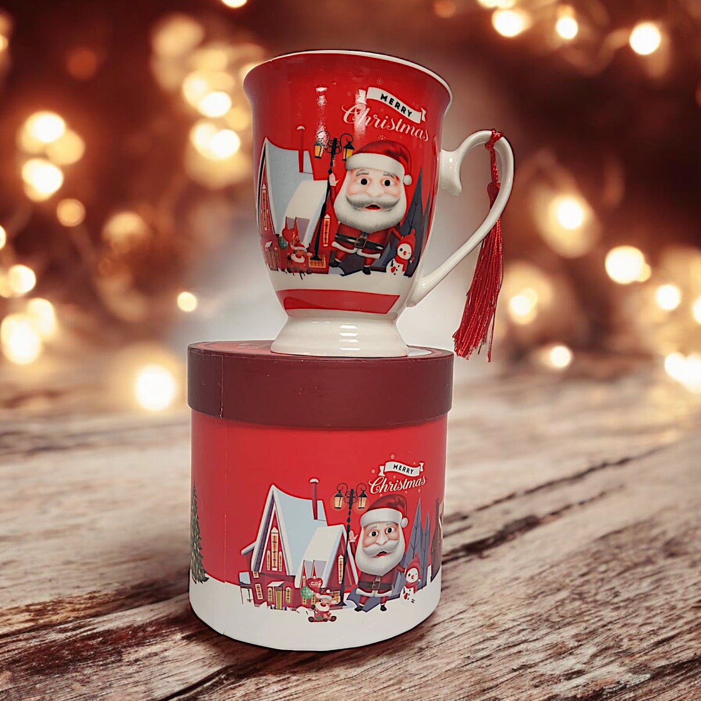 Festive Christmas Mug Collection: 4 Unique Designs