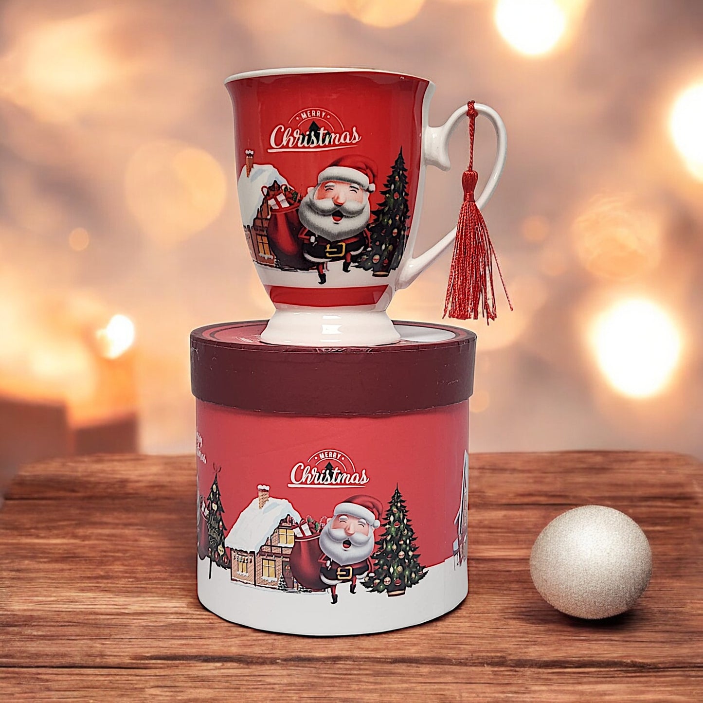 Festive Christmas Mug Collection: 4 Unique Designs