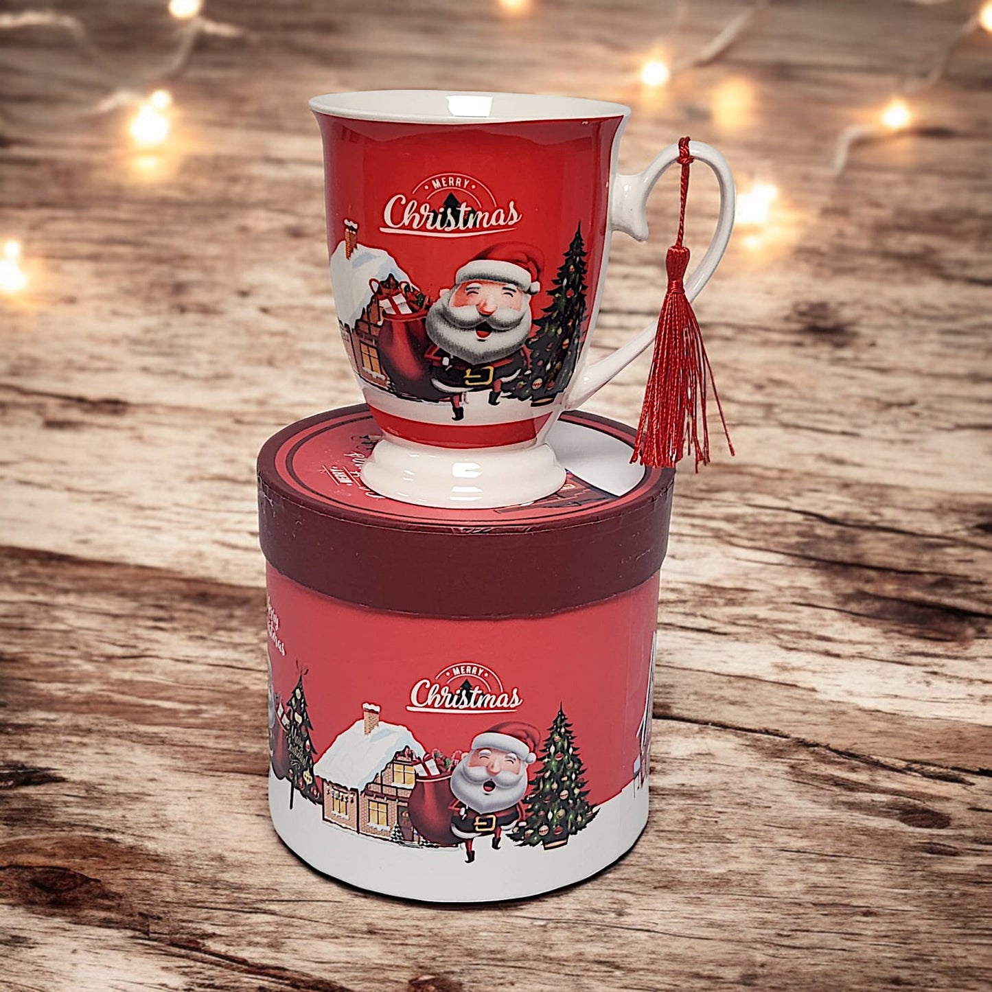 Festive Christmas Mug Collection: 4 Unique Designs