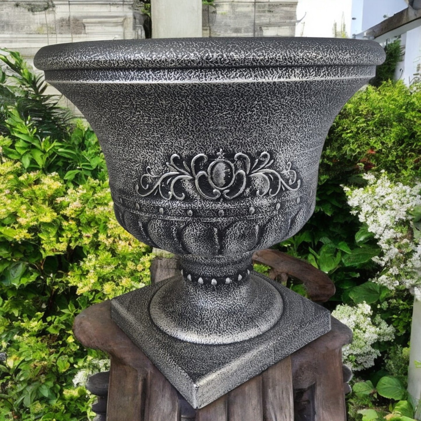 Elegant Decorative Garden Planter Classic Urn Style Lightweight & Durable