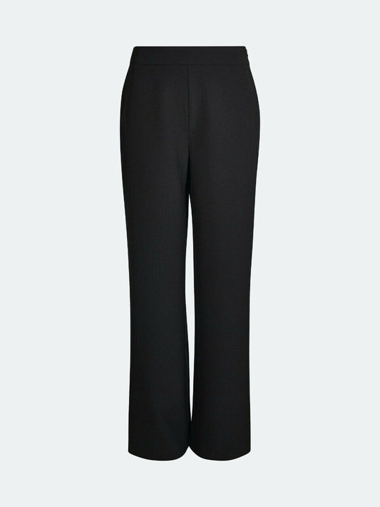 Wide Leg Black Trousers