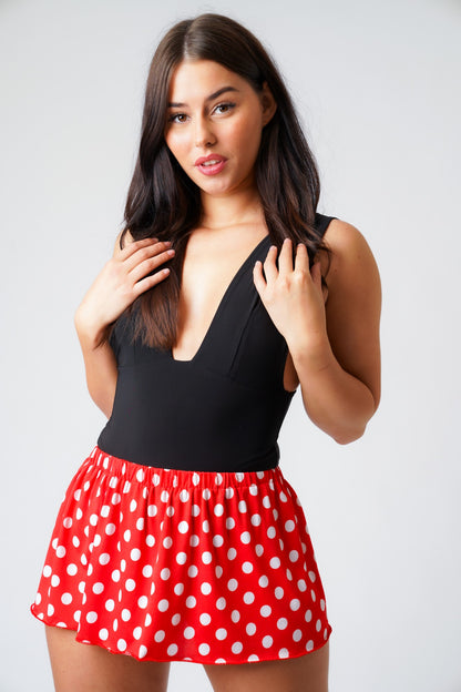 Zara's Polka Dot Mini Skirt