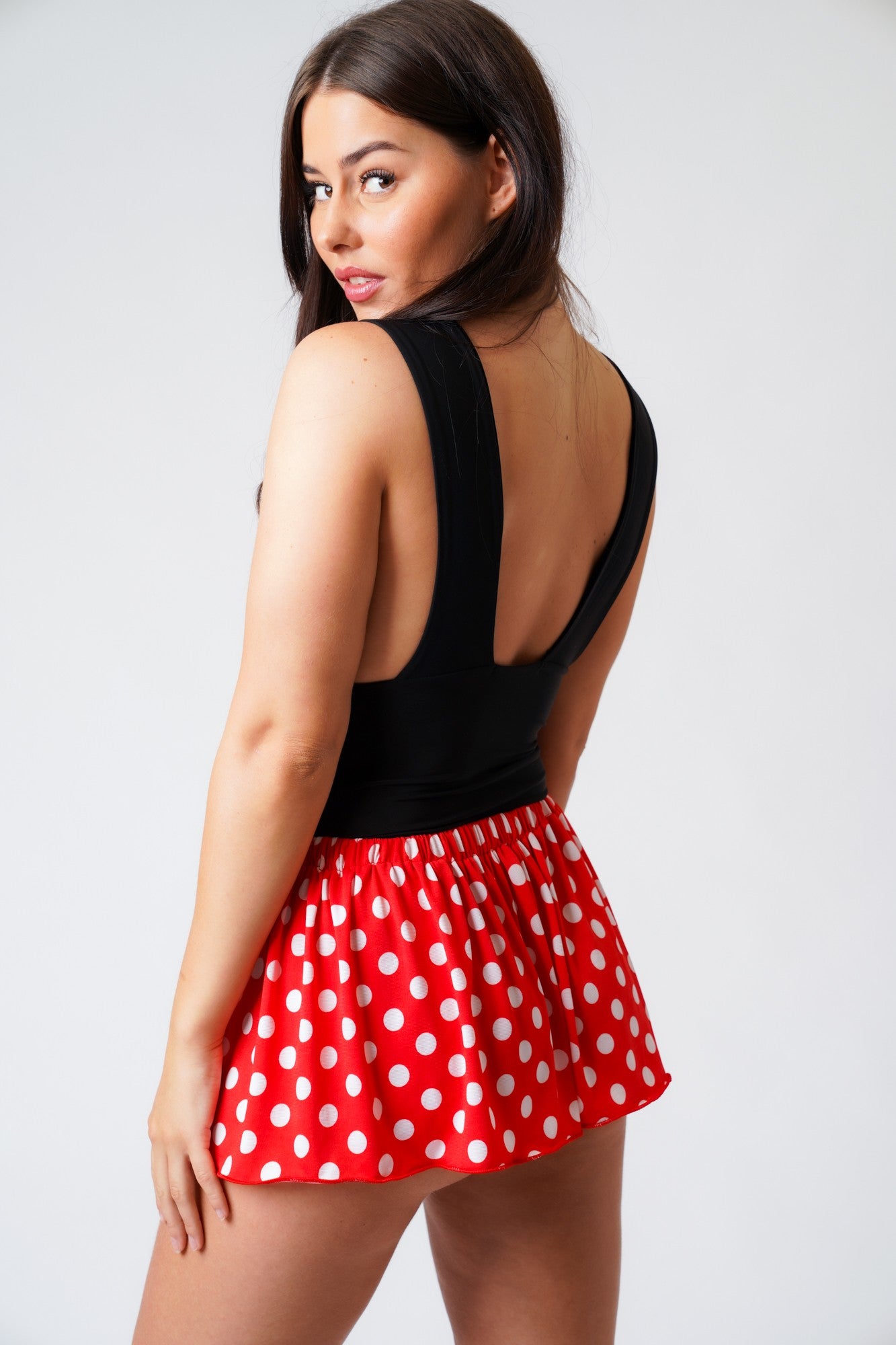 Zara's Polka Dot Mini Skirt