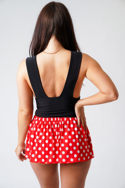 Zara's Polka Dot Mini Skirt