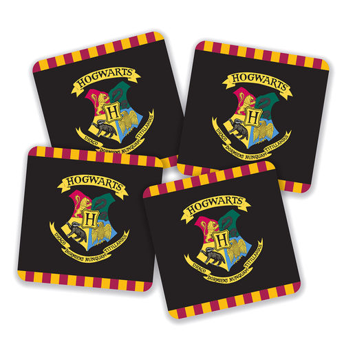 Harry Potter Hogwarts Crest Coasters